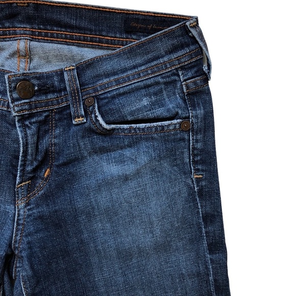 COH Simone #105 Stretch Low Waist Flare Size 26 HEMMED - Picture 5 of 13